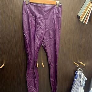 White House Black Market Purple Leggings Sleek Fit